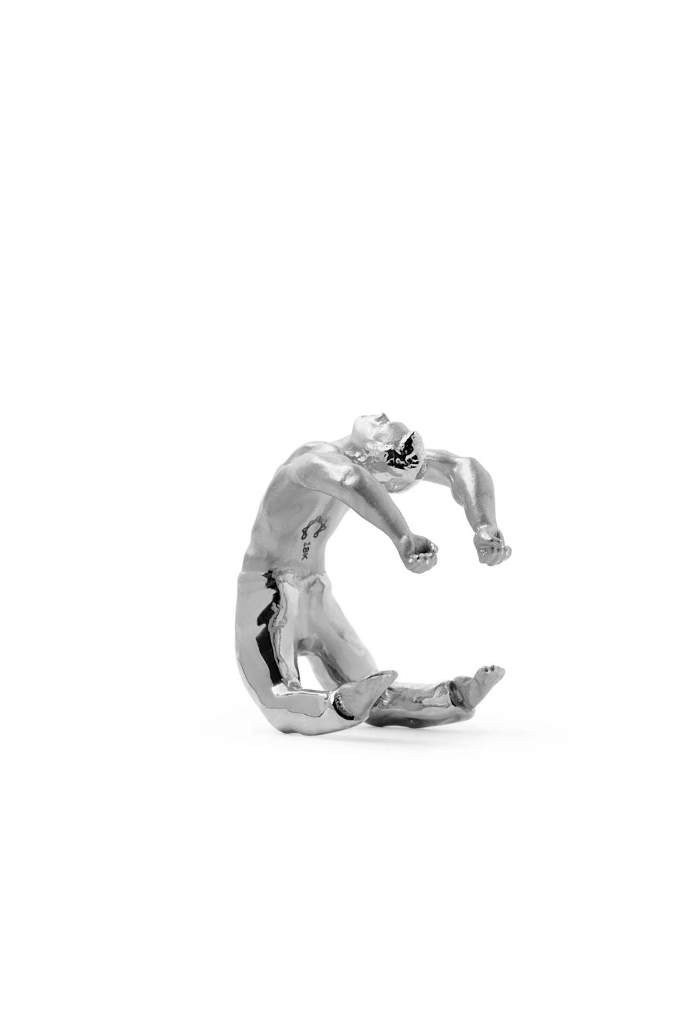 22K gold plated Atlas Ear Cuff by Piayuli