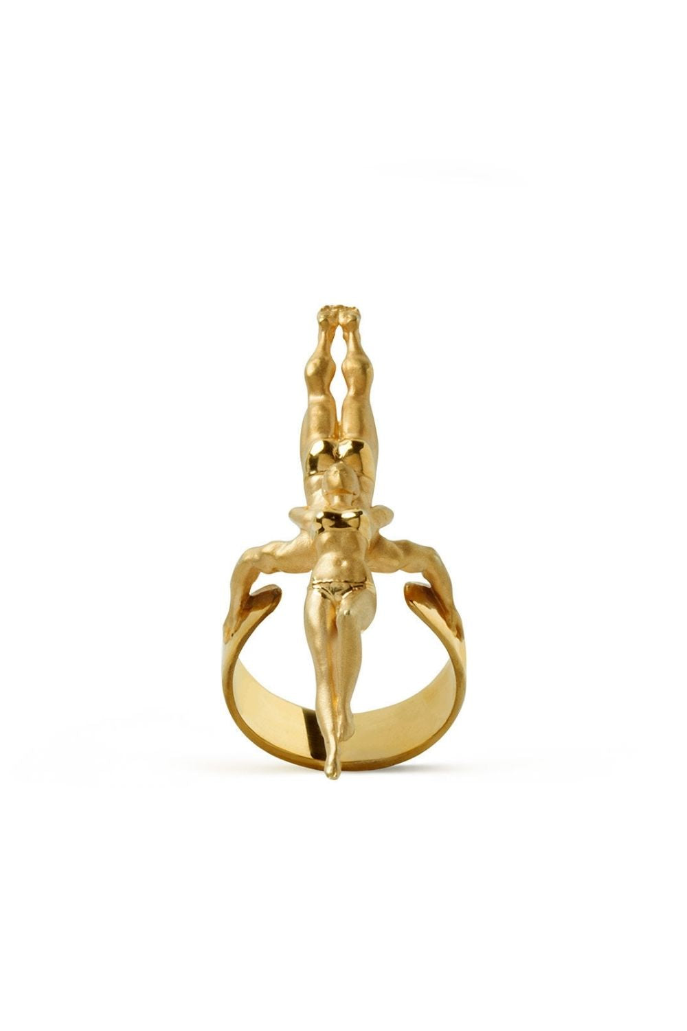 Balance Ring handcrafted in responsibly sourced gold