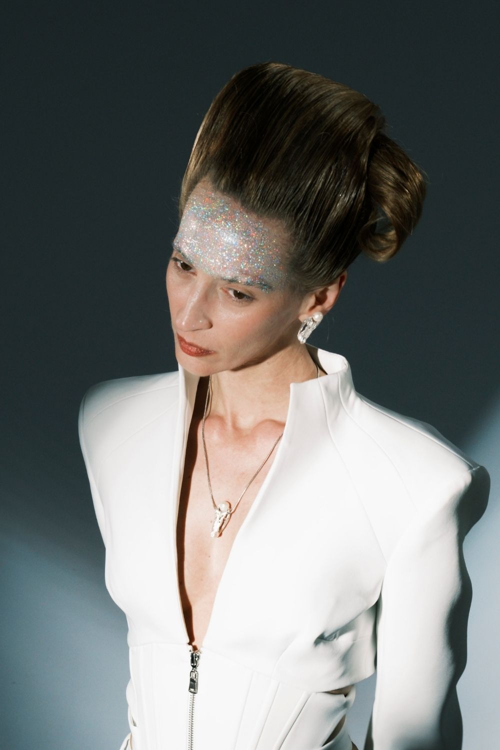 Luxury statement necklace inspired by nature and transformation