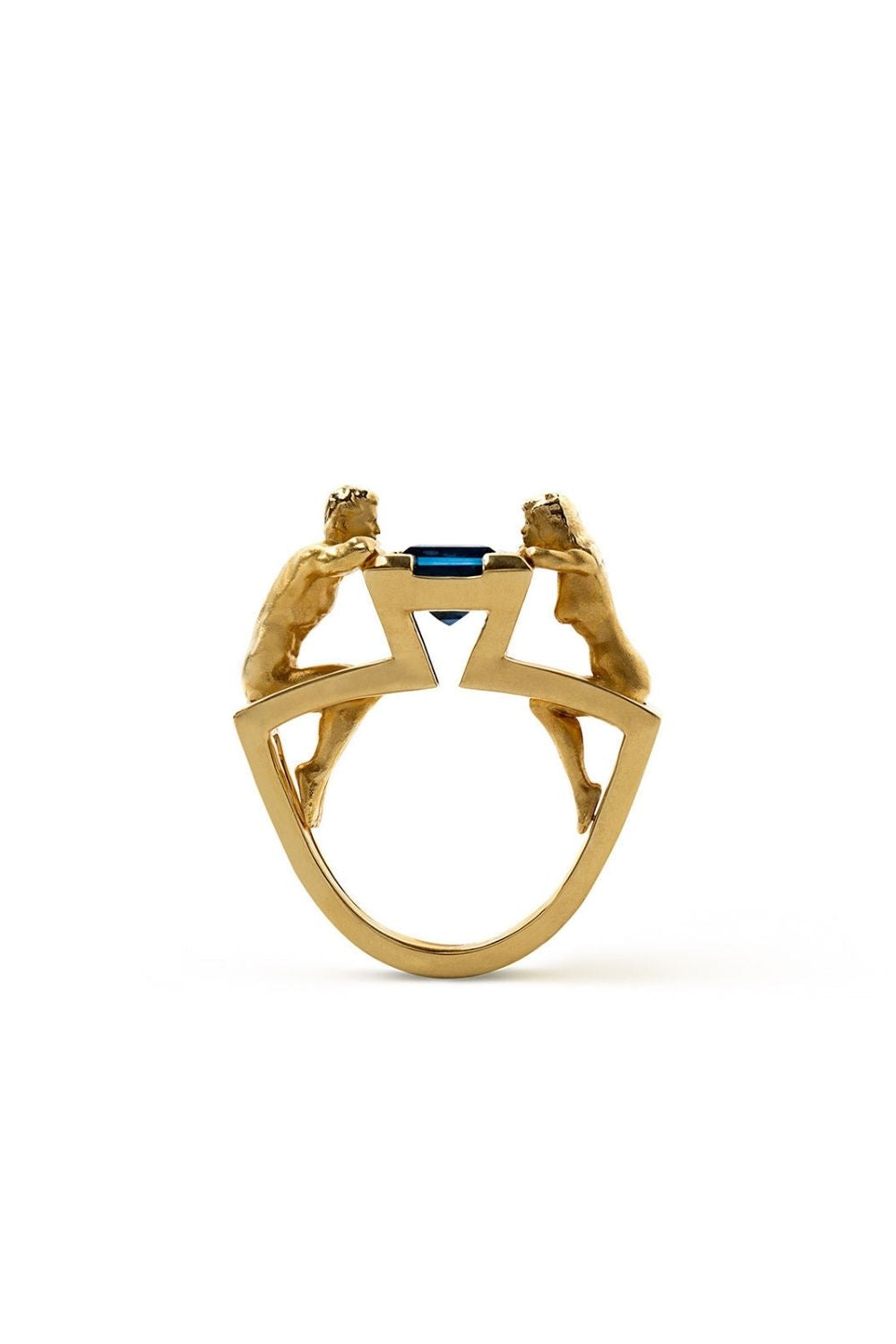 Piayuli Promise Ring featuring a romantic sculptural design