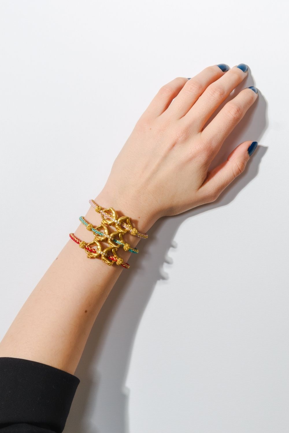 Turquoise rope band on Unity Turquoise Bracelet by Piayuli