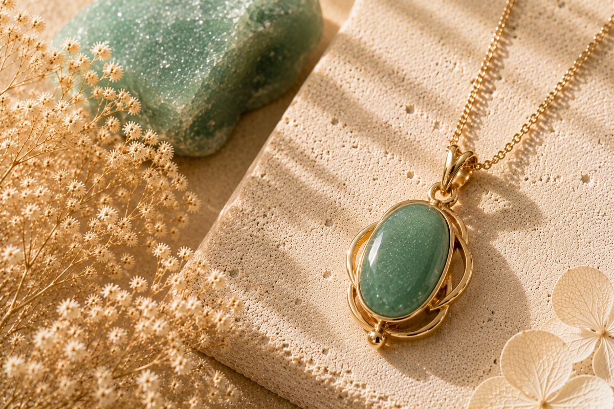 Aventurine jewelry guide featuring handcrafted Piayuli aventurine jewelry