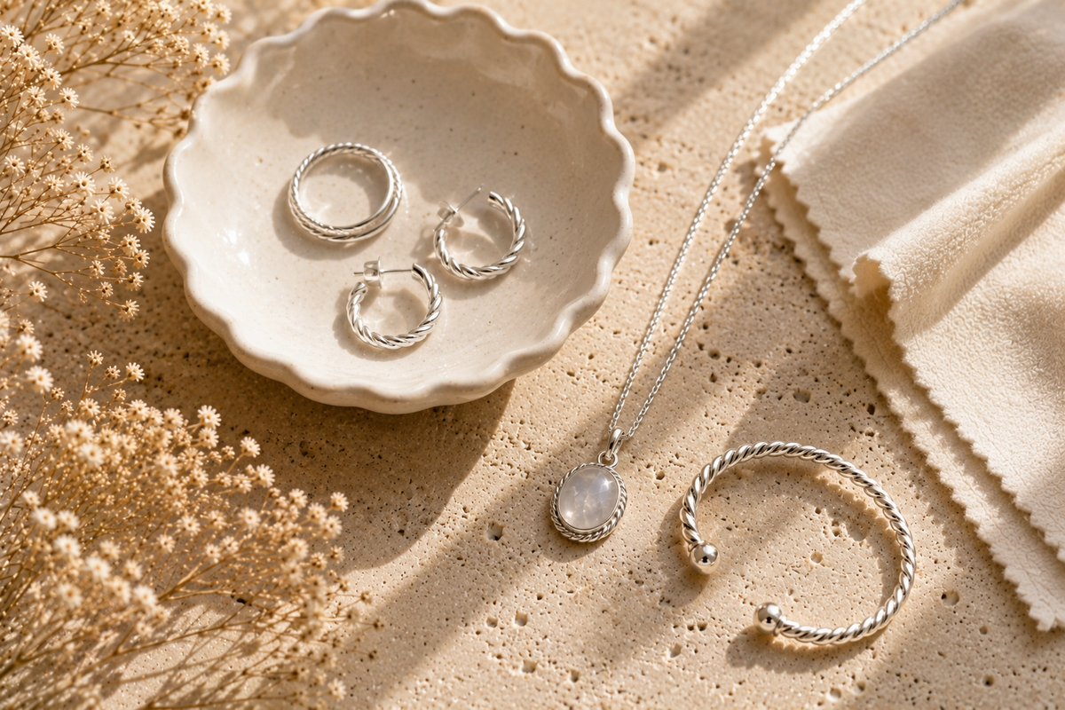 Expert guide to caring for sterling silver jewelry at home