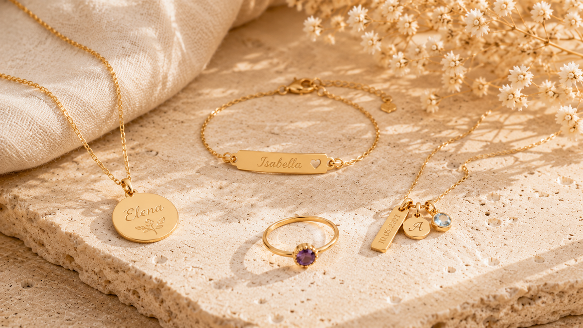What Is Personalized Jewelry? Meaning, Types & Gift Guide | Piayuli
