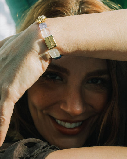 Personalized Birth Chart Bracelet & Astrology Guide Set