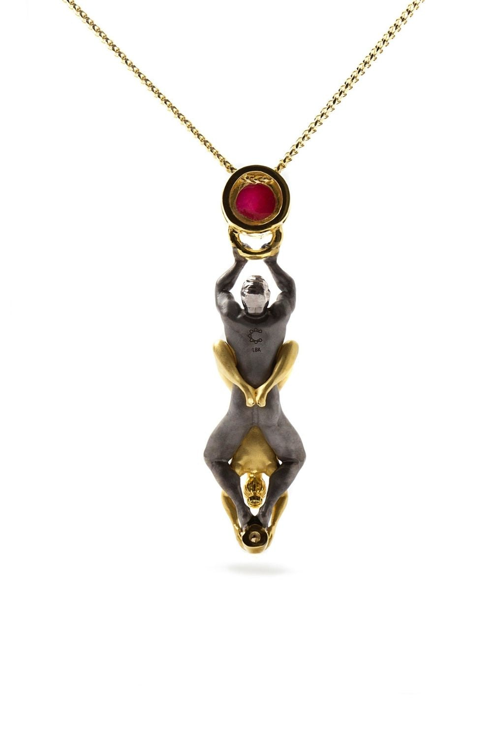 Piayuli Allies Necklace handcrafted with symbolic sculptural design