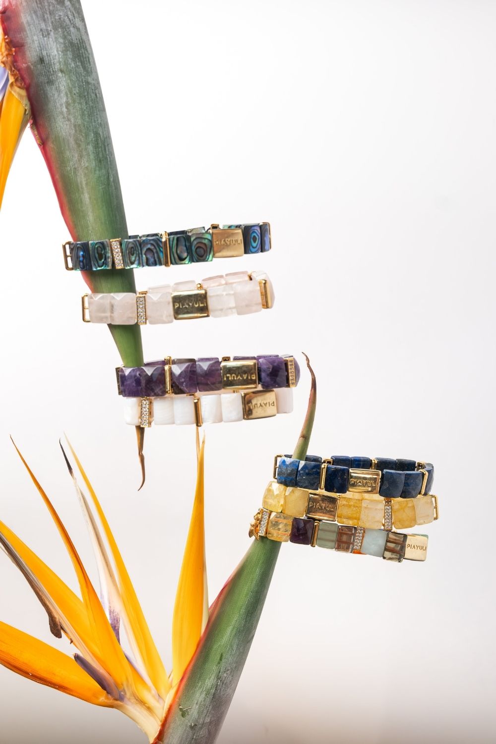 Luxury amethyst gemstone bracelet inspired by balance and mindfulness