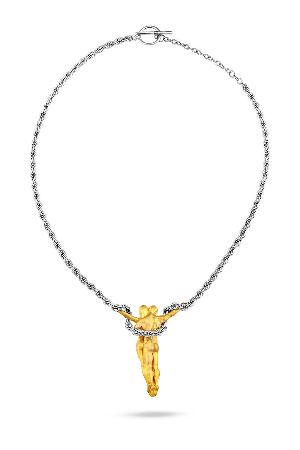 Piayuli Amore Necklace handcrafted with symbolic sculptural design