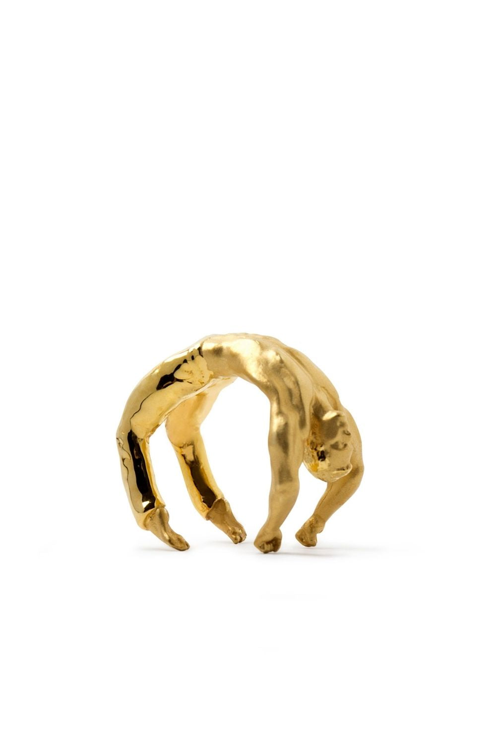 Piayuli Atlas Ring handcrafted in 22K gold plated brass