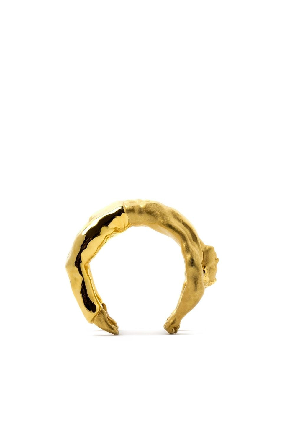 22K gold plated Atlas Ring showcasing exceptional craftsmanship