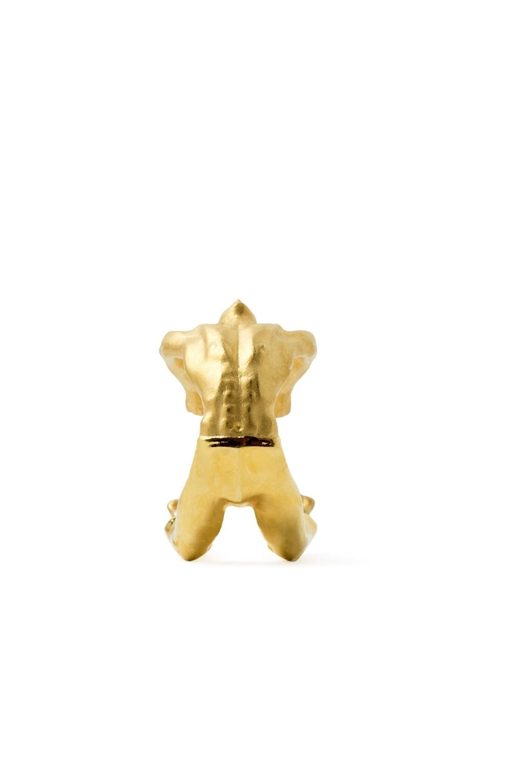 Atlas Ring featuring an artistic sculptural design