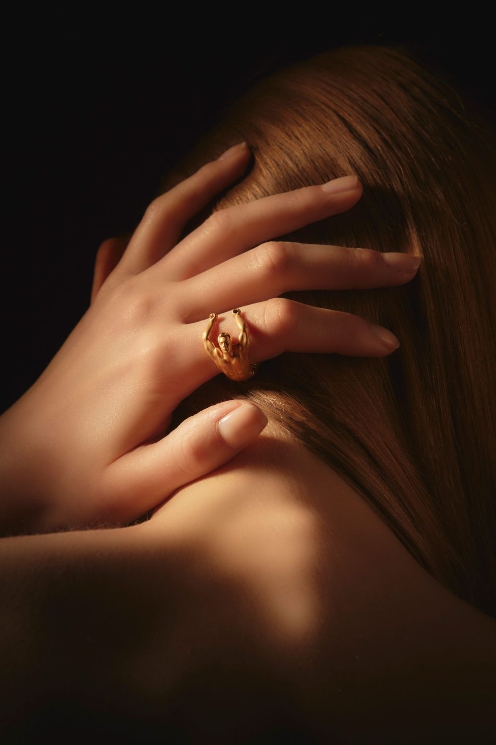 Statement Atlas Ring representing strength and self-expression