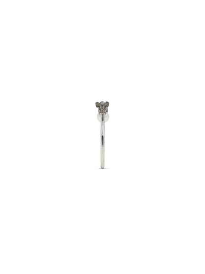 Natural sea pearl detail on the Baby Carmel Ring