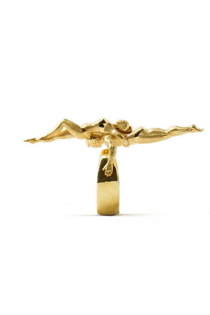 Close-up detail of the Balance Ring symbolizing harmony and trust