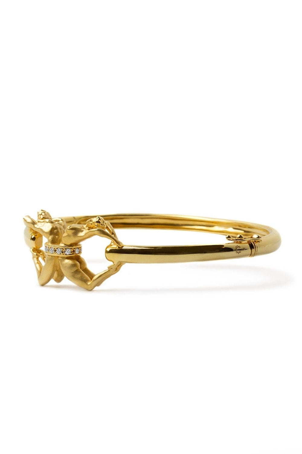 Connected Bracelet featuring a symbolic love knot design