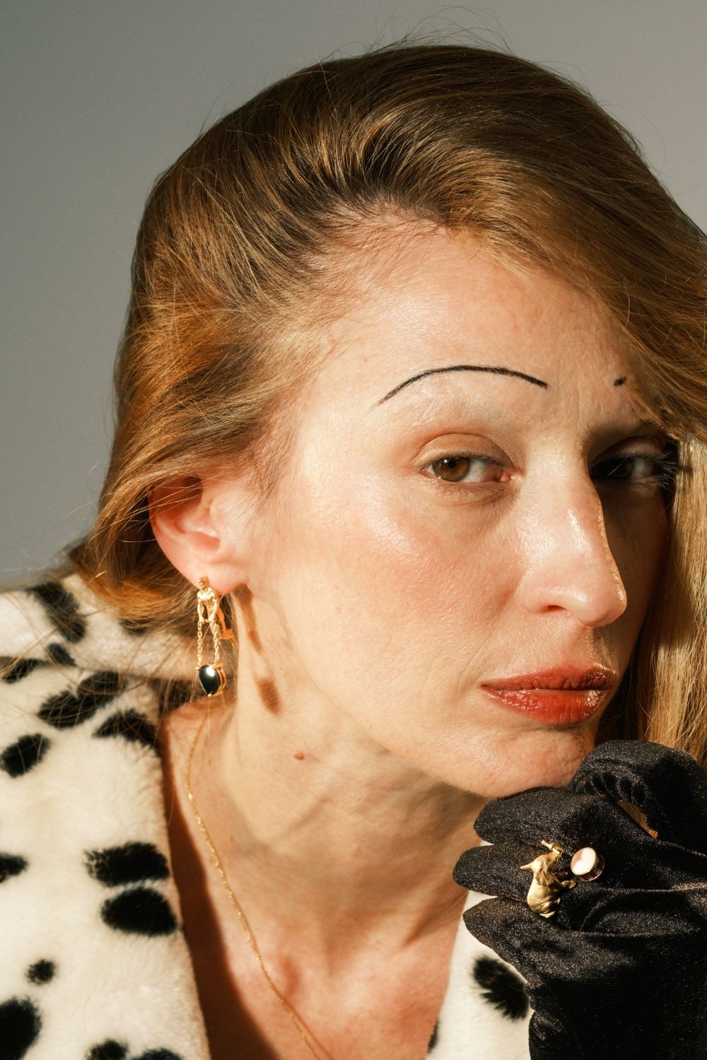 Luxury Divine Duo Earrings symbolizing inner peace and universal connection