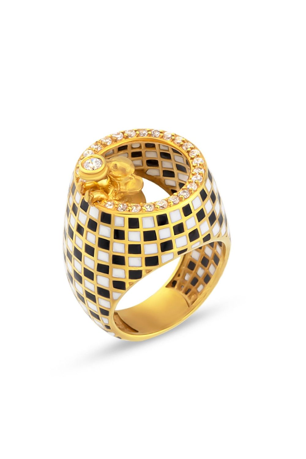 Elephant-inspired Elephante Ring symbolizing courage and adventure
