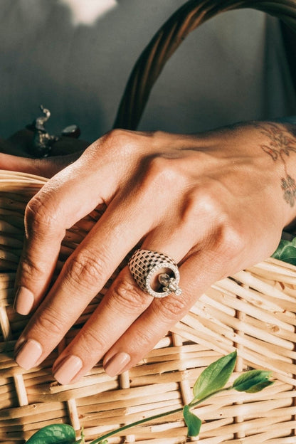Top view of the Elephante Ring symbolic design