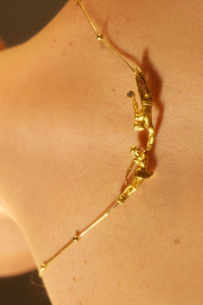Elegant Falling Into You Necklace styled for everyday wear