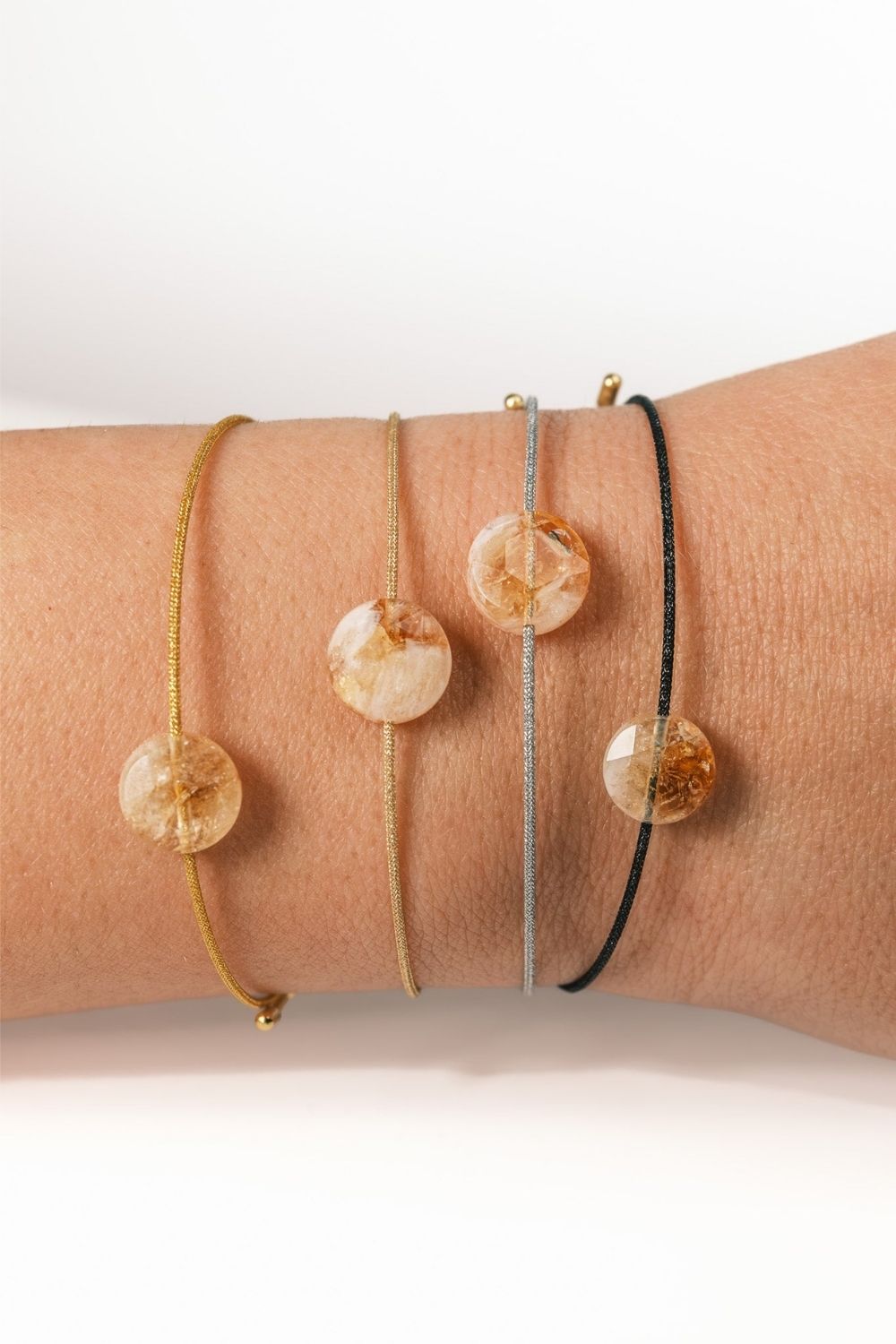Handmade Fortune Abundance Citrine Bracelet by Piayuli