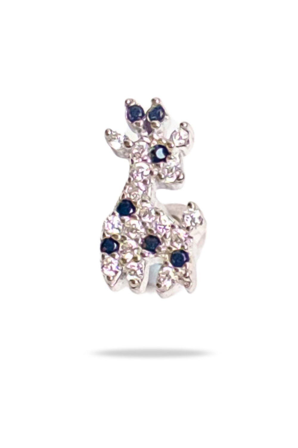 Giraffe Baby Earrings in 18K gold by Piayuli