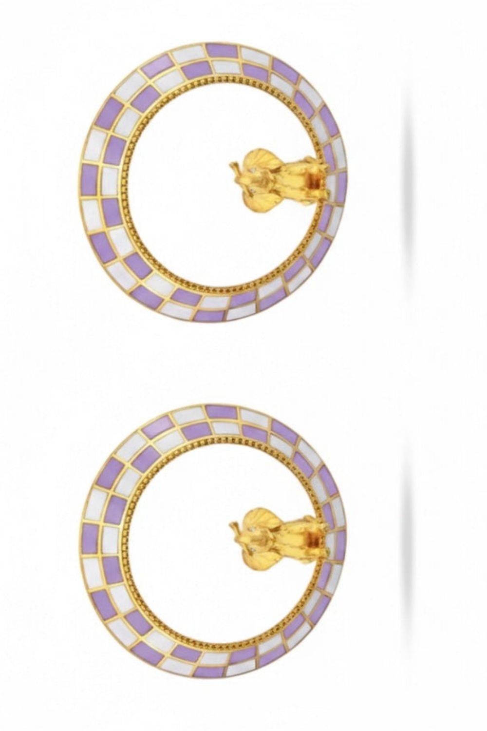 Luxury handmade Joy Earrings celebrating individuality and joy