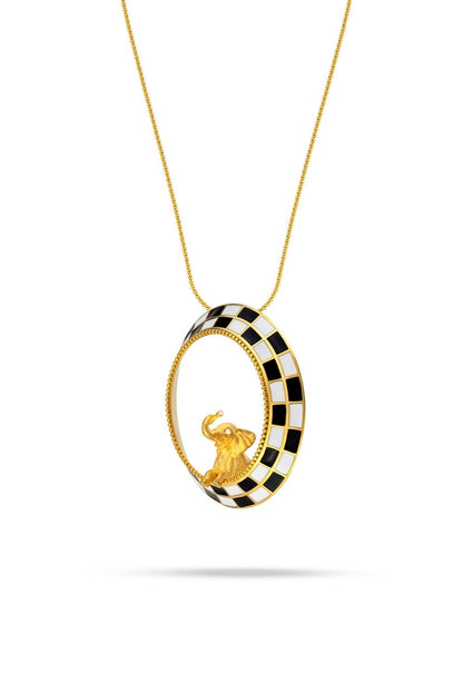 0.05 ct zircon detail on the Joy Necklace by Piayuli