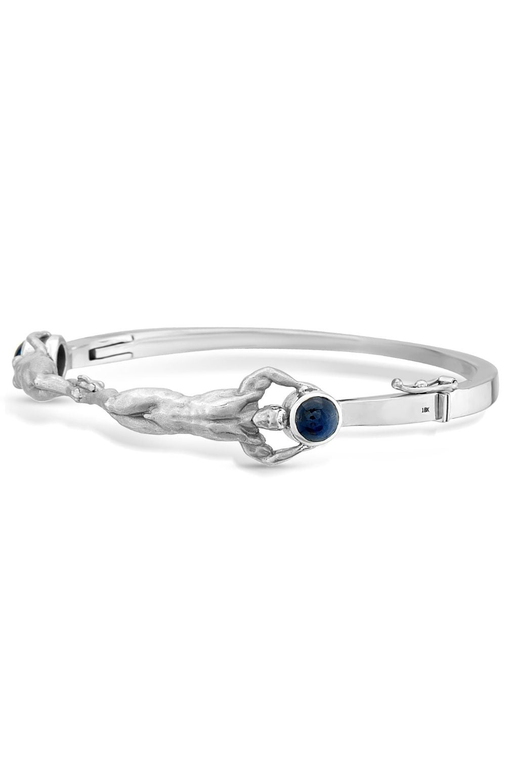 Like-Minded Bracelet worn on wrist displaying elegant sculptural details
