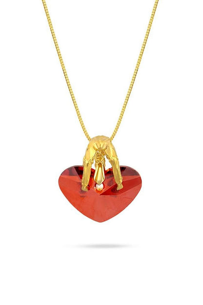Close-up detail of the Mr Lovely Necklace by Piayuli
