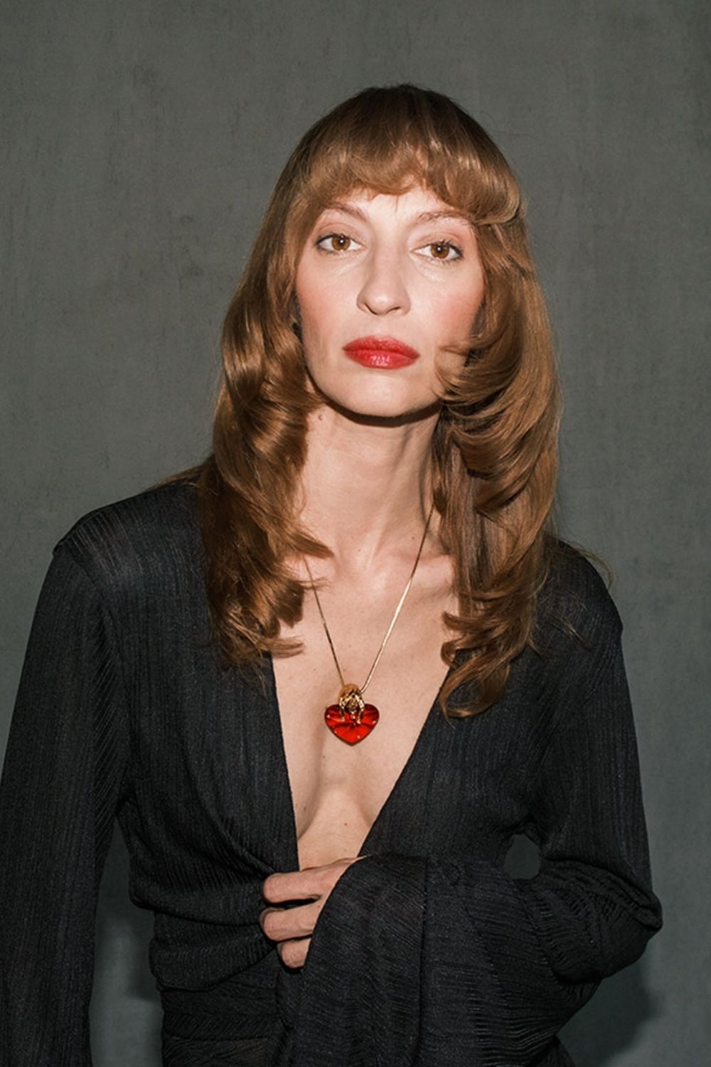 Luxury Mr Lovely Necklace featuring heart shaped Swarovski crystal