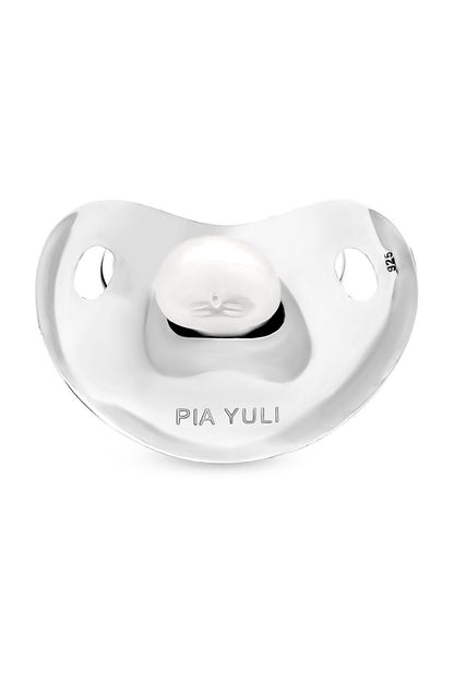 Personalized Sterling Silver Baby Pacifier with optional engraving by Piayuli