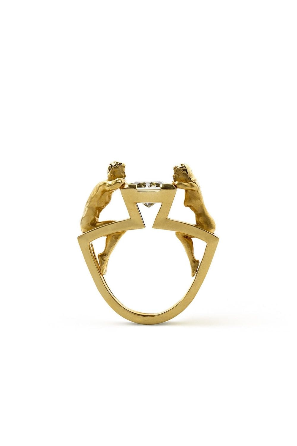 Promise Ring worn on hand displaying luxury craftsmanship