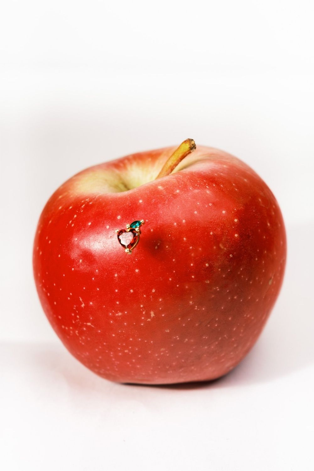 Red Apple Baby Earrings gift for newborn babies