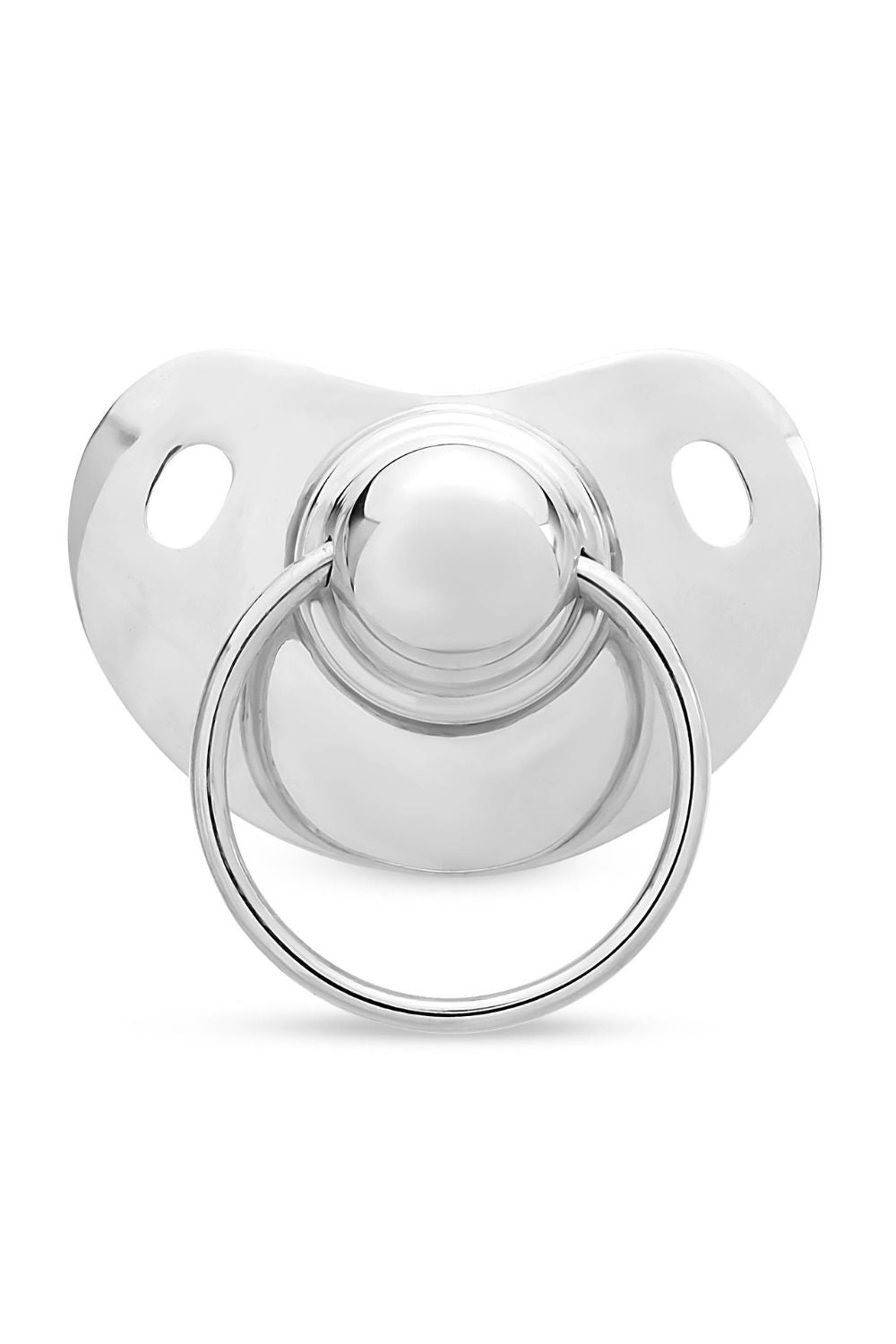 Sterling Silver Baby Pacifier handcrafted in 925 silver by Piayuli