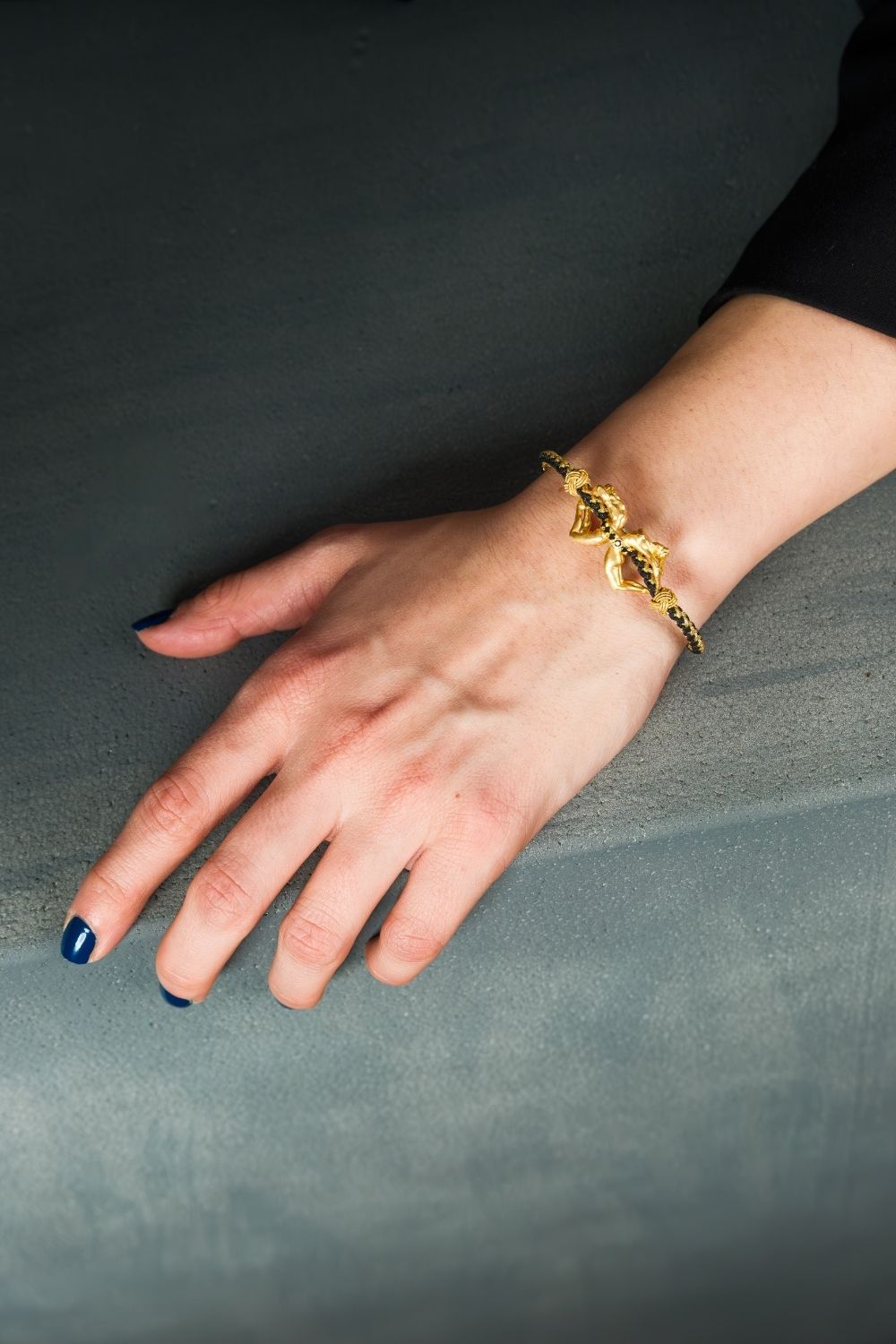 Unity Black Bracelet designed for modern everyday jewelry styling
