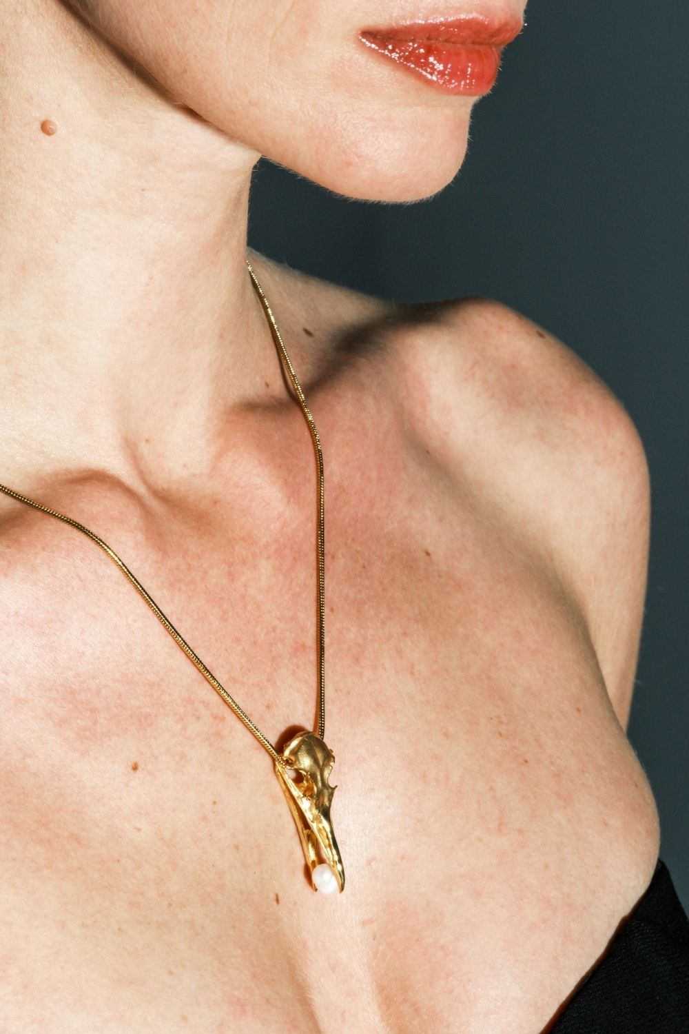 Luxury Wisdom Pearl Necklace inspired by wisdom and transformation