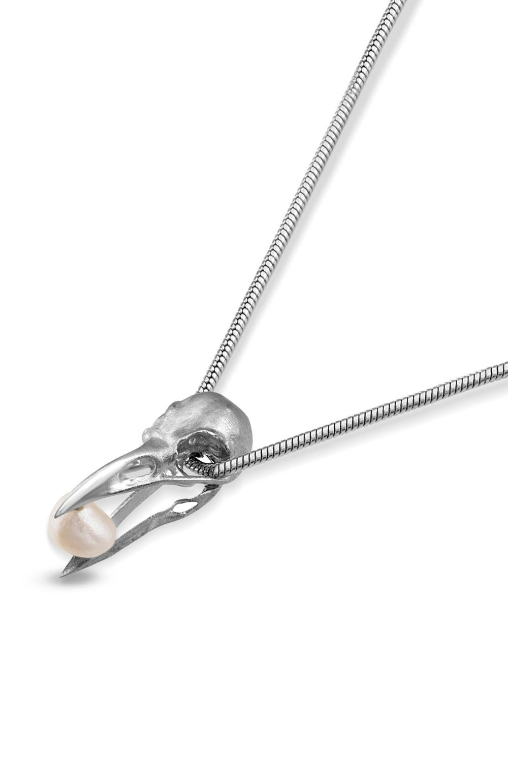 Wisdom Pearl Necklace featuring symbolic artistic craftsmanship